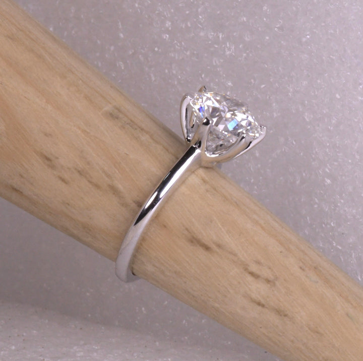 Round Cut Diamond Solitaire Proposal Ring