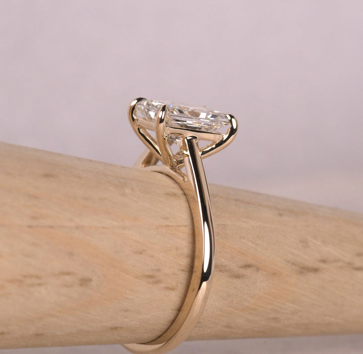 Radiant Cut Solitaire Engagement Ring