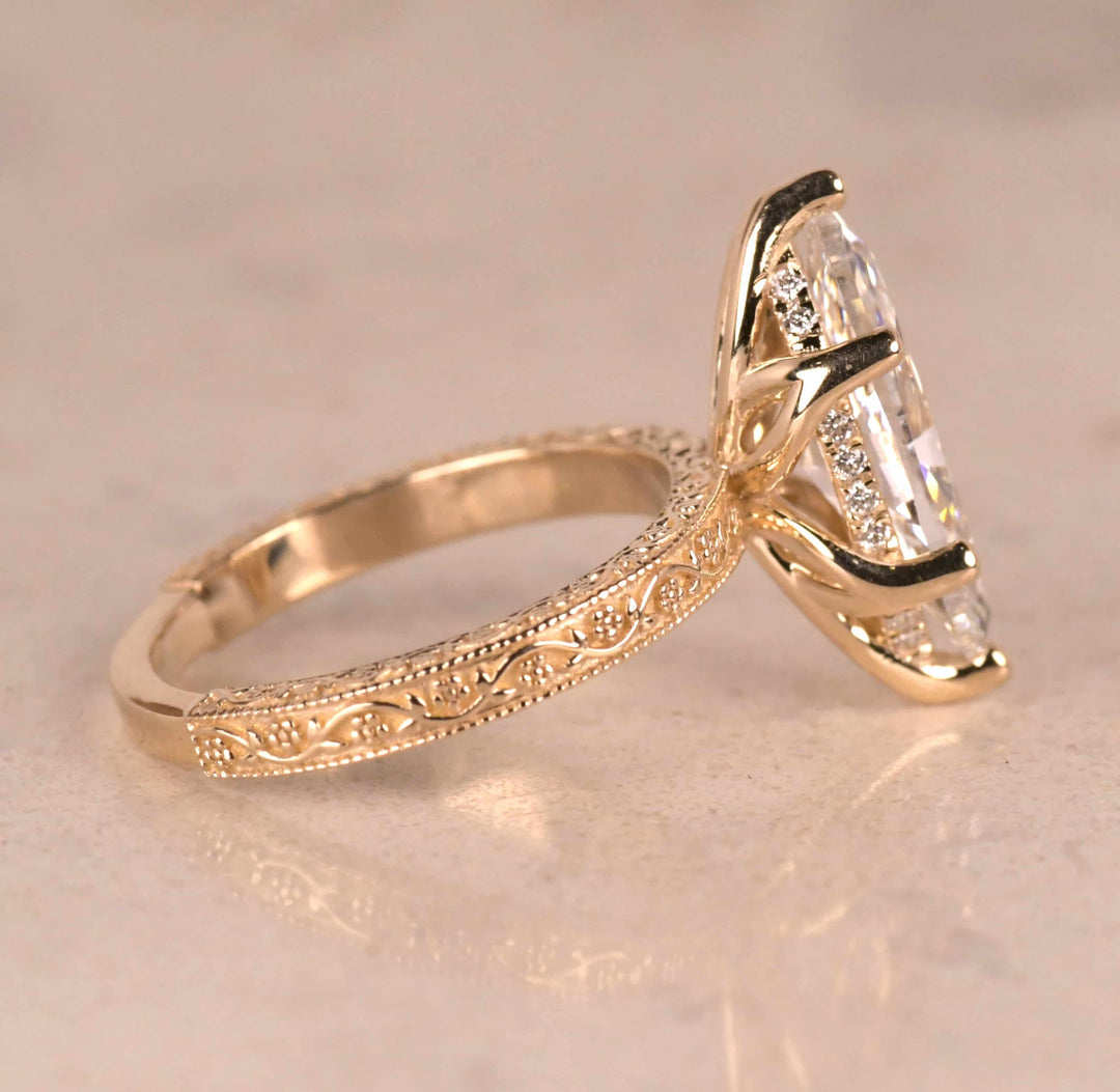Art Deco Marquise Ring