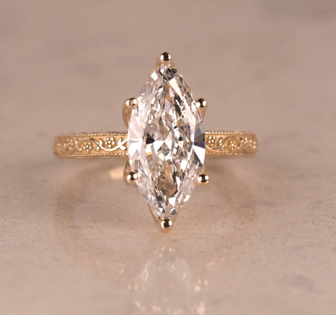 Art Deco Marquise Ring