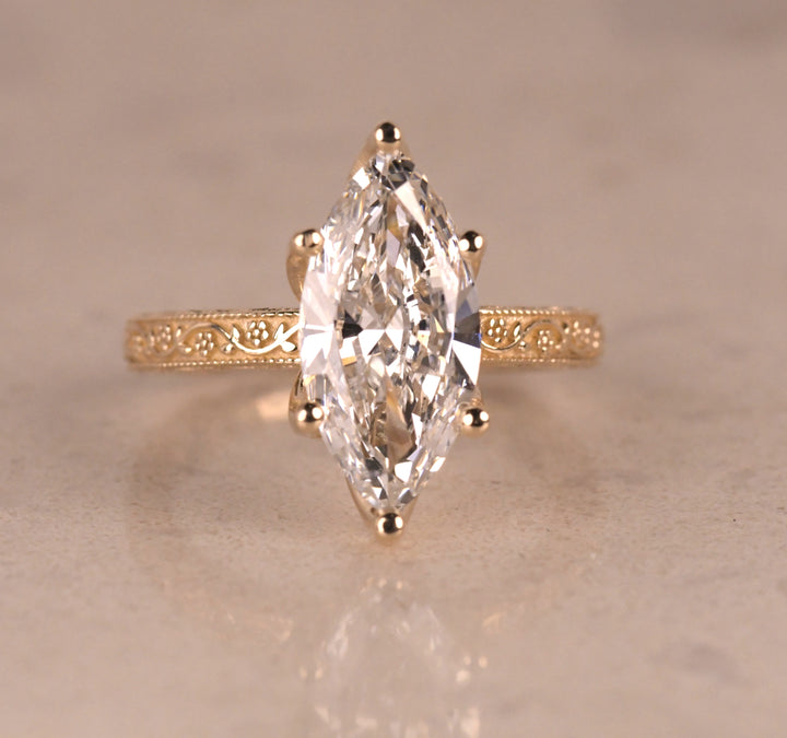 Art Deco Marquise Ring