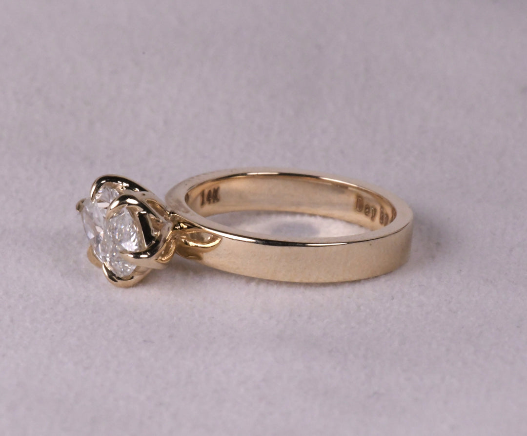 East West Marquise Diamond Ring