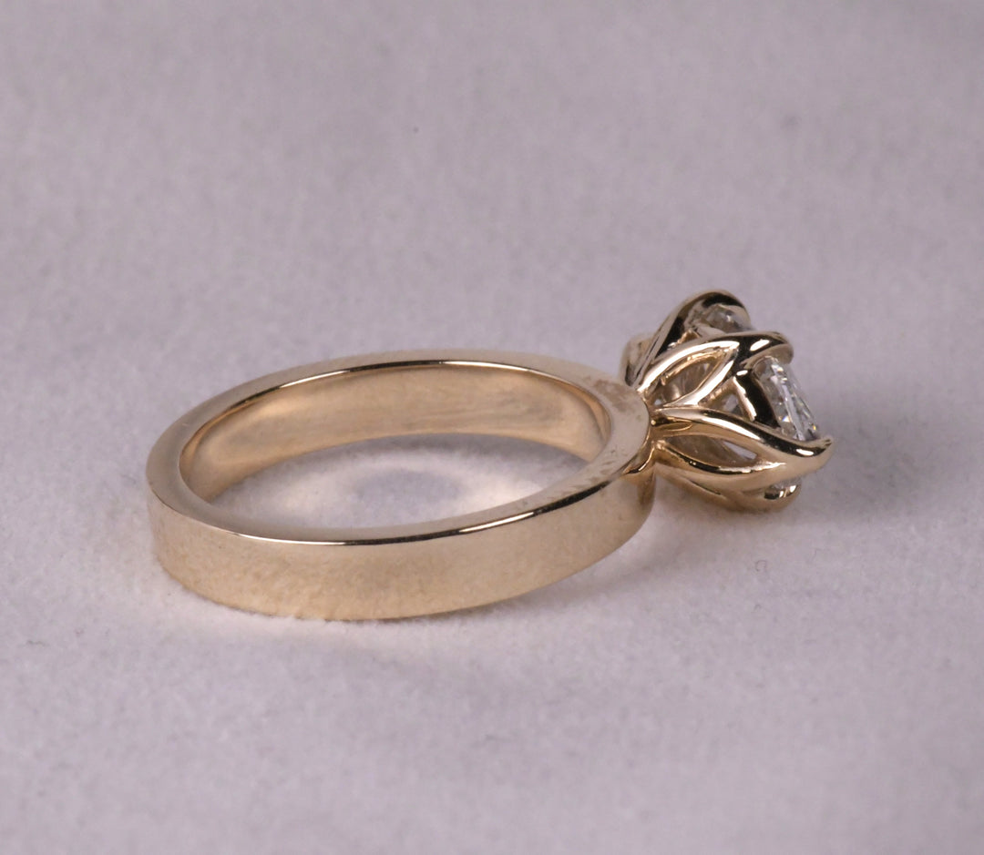 East West Marquise Diamond Ring