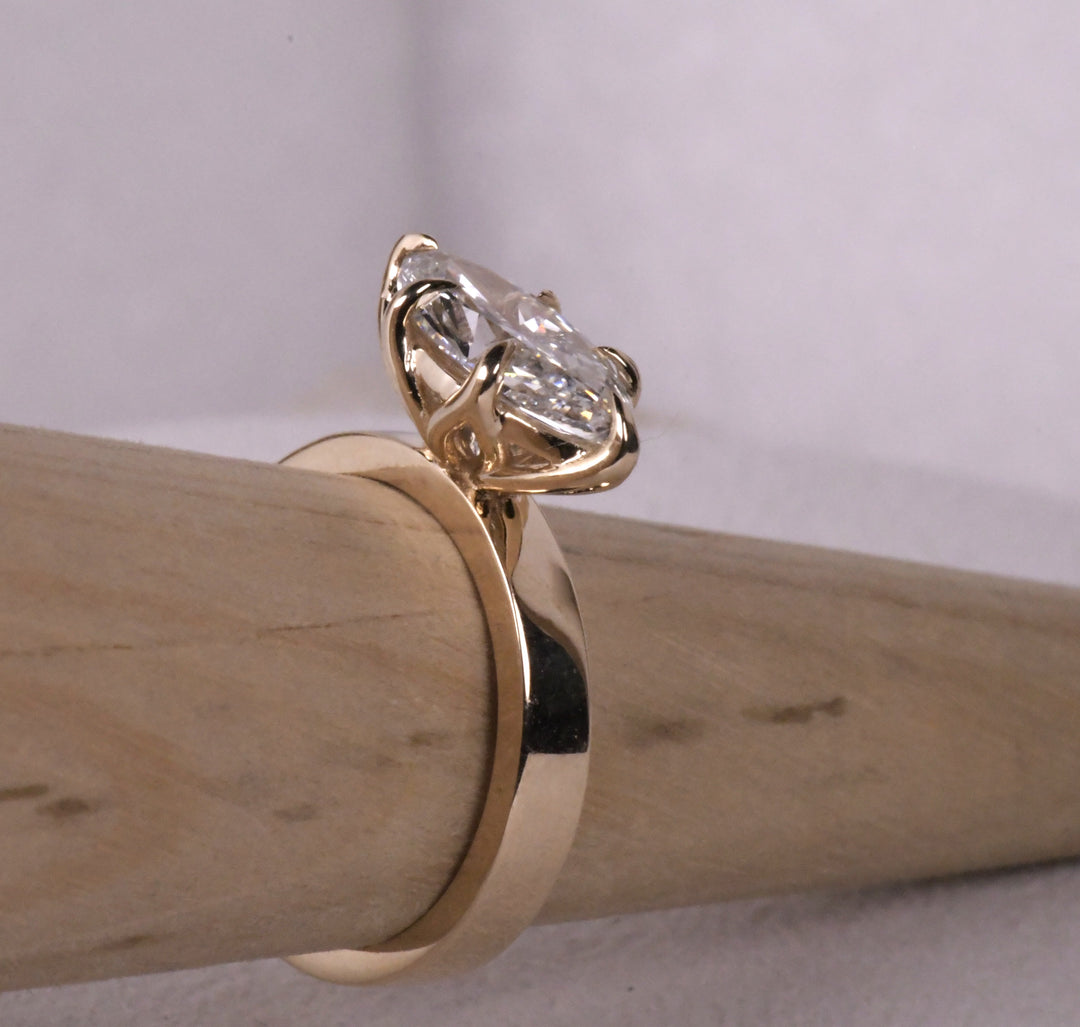East West Marquise Diamond Ring
