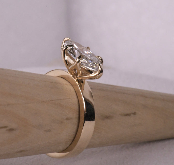 East West Marquise Diamond Ring