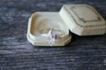 2.88 Ctw Antique Diamond Marquise 3 Stone Engagement Ring 925 Sterling Silver