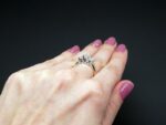 2.30Ct Forever Princess Diamond 3 Stone Engagement Ring 14k Yellow Gold