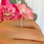 2 ctw Classic Full Eternity Band Round Diamond Luxury Wedding Band 925 Sterling Silver