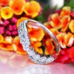 1.88 ctw Round Diamond Ring, 925 Sterling Silver In Luxury Bridal Wedding Band