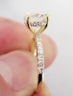 2Ct Round Solitaire Engagement ring Classic Round Cut 4 Prong Ring