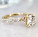 2Ct Round Solitaire Engagement ring Classic Round Cut 4 Prong Ring