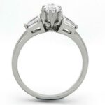 2.56 Ctw Solitaire Marquise Cut Diamond Wedding Engagement Ring Solid 14k White Gold