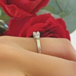 2.00 Ctw Solitaire 3 Stone Round Diamond Engagement Ring 925 Sterling Silver