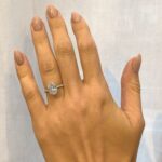 2.50 Ct Oval Cut Brilliant Diamond Double 4 Prong Engagement Ring 925 Sterling Silver