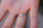 2.48 Ctw Radiant Cut Diamond Solitaire Engagement Ring & Band 14k White Gold