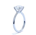 2.70 Ct Brilliant Cut Diamond Solitaire Engagement Ring 925 Sterling Silver