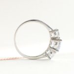 Huge 2.50Ct Excellent Cut Round Diamond Engagement Ring 10k White Gold