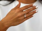 1.88 Ct Forever One Oval Cut Brilliant Diamond Proposal Ring Engagement Ring 925 Silver