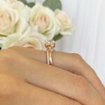 2.57 Ctw Brilliant Cushion Solitaire Engagement Ring Wedding Band Solid 14K Yellow Gold