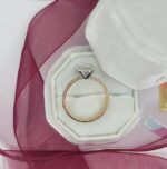 2.75 Ctw Radiant Cut Diamond With 3-Row Accents Engagement Ring Solid 10K Yellow Gold
