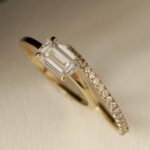 2.00 Ctw Emerald Cut Brilliant Diamond Solitaire Engagement Ring Set 14k Yellow Gold Over