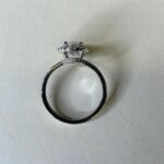 2.66 Ctw White Oval Cut Diamond Halo With Accents Fancy Engagement Ring 925 Sterling Silver