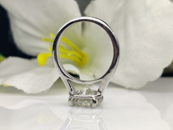 Classic 2.00 Carat Round Cut Diamond Unique Engagement Ring Real 925 Sterling Silver