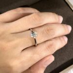 1.60 Carat Emerald Cut Diamond Double 4-Prong Solitaire Engagement Ring 925 Sterling Silver