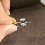 1.60 Carat Emerald Cut Diamond Double 4-Prong Solitaire Engagement Ring 925 Sterling Silver