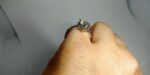 Big 3.18 Ctw Heart Shape Brilliant Diamond Solitaire Engagement Ring Real 14k White Gold