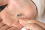 Forever 3.20 Ctw 3-Stone Round Cut Diamond Bridal Wedding & Engagement Ring Real 10k White Gold