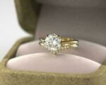 2.30 Ctw Excellent Cut Round Diamond Best Solitaire Engagement Ring Set Solid 14k Yellow Gold