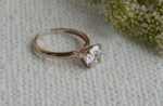 2.50 Carat Brilliant Cut VVS1 Diamond Solitaire Engagement Ring 14k Rose Gold Plated