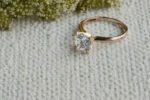 2.50 Carat Brilliant Cut VVS1 Diamond Solitaire Engagement Ring 14k Rose Gold Plated