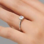 2.00 CT Princess Cut Diamond Solitaire Engagement Ring Promise Ring 10k Yellow Gold