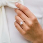 2.96 Ctw Solitaire Round VVS1 Diamond Engagement Ring,Full Eternity Wedding Band ,10k Yellow Gold