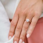 2.96 Ctw Solitaire Round VVS1 Diamond Engagement Ring,Full Eternity Wedding Band ,10k Yellow Gold
