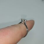 1.93 Ct Round Cut White Diamond Classic Engagement Ring & Promise Ring 925 Sterling Silver