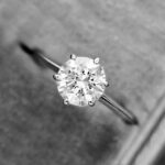 Gorgeous 3.00 CT Big Round White Diamond Solitaire Pretty Engagement Ring Solid 10K White Gold